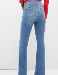 Jeans flare vita alta... 2