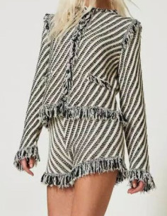 Giacca con frange - TWINSET