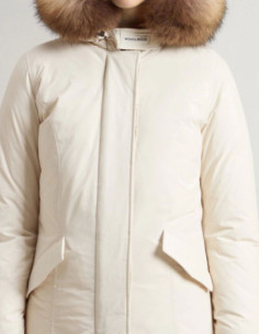 Luxury artic raccoon parka...