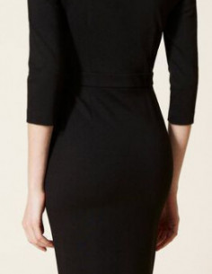 Abito longuette con logo -... 2