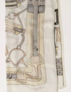 Kefiah con stampa catena -...