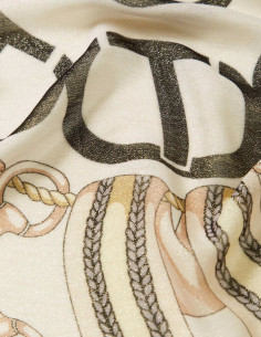 Kefiah con stampa catena -... 2