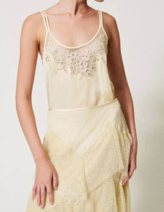 Top in raso - TWINSET