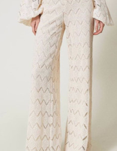 Pantaloni wide leg - TWINSET