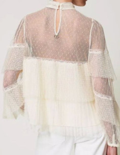 Blusa in tulle - TWINSET 2