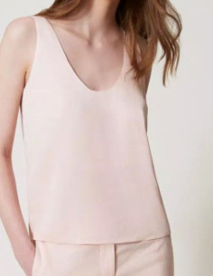 Top in raso - TWINSET