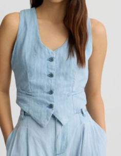 Gilet in denim - LIU JO