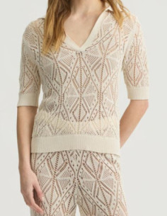 Maglia in misto cotone -...